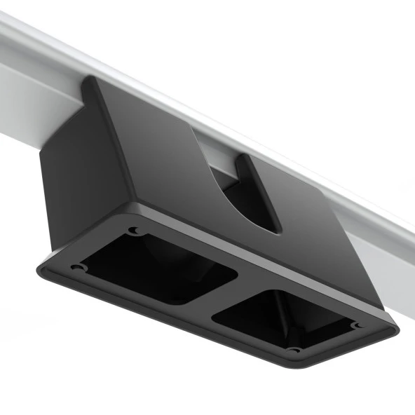 Ram V1000 Van -10 / Maxi Port Bagaj Taşıyıcı Tavan Çıtası Gri - Resim 3