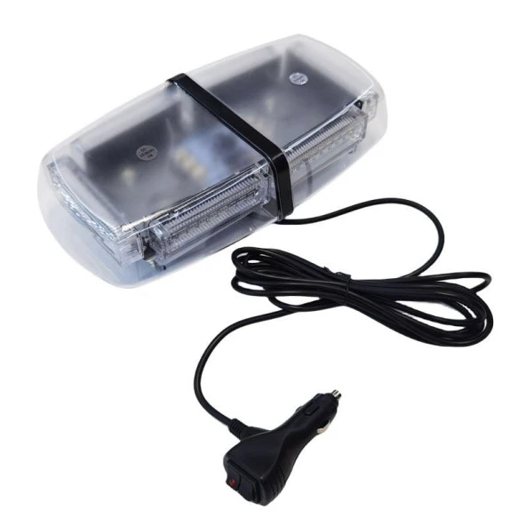 Çakarlı tepe lambası 17 fonskiyon 54led kırmızı-mavi 12-30v 26w adet / LAIK538 - 3