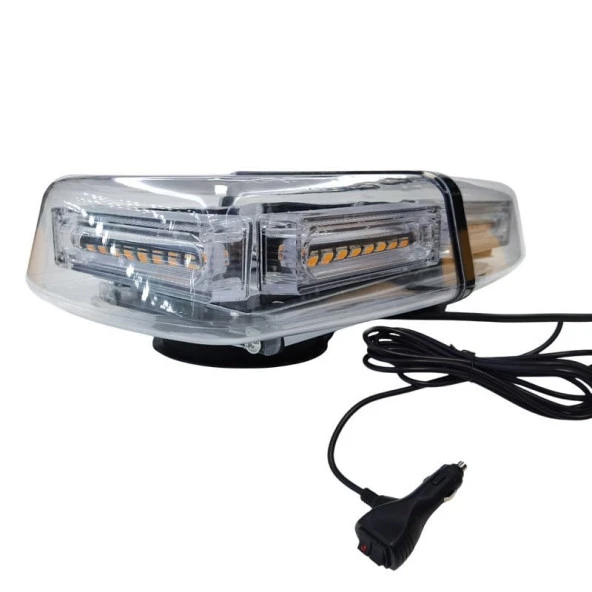 Çakarlı tepe lambası 17 fonskiyon 54led sarı-sarı 12-30v 26w adet / LAIK538-1 - 2