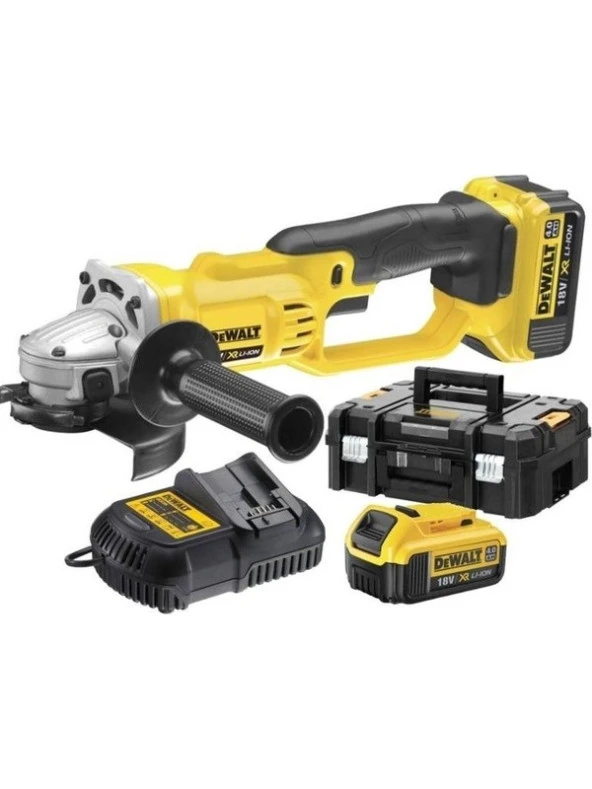 Dewalt DCG412M2 Şarjlı Avuç Taşlama 18 Volt 4.0Ah