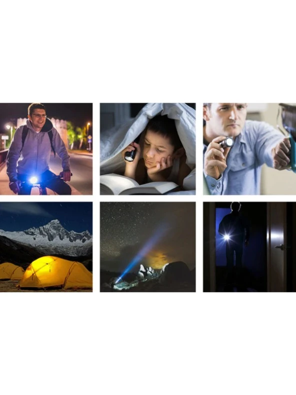 Cata Şarj Edilebilir Ledli El Feneri CT-8024 - 3