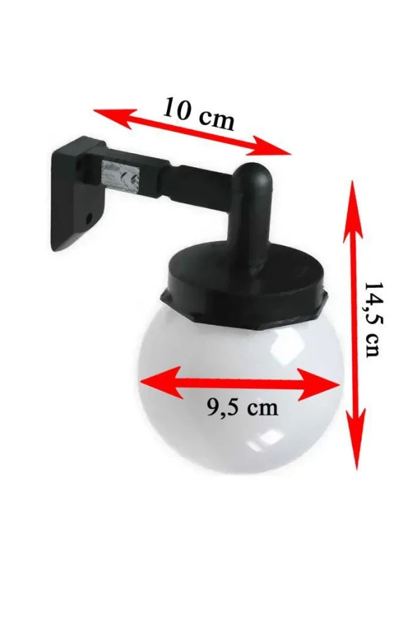 Şahnet Solar Bahçe Lambası Beyaz - Güneş Enerjili Duvar Armatür (3 Adet) - 2