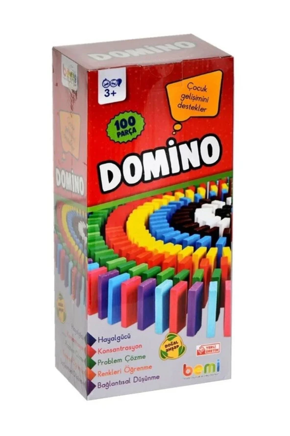 Eğitici Oyun Domino 100 Parça