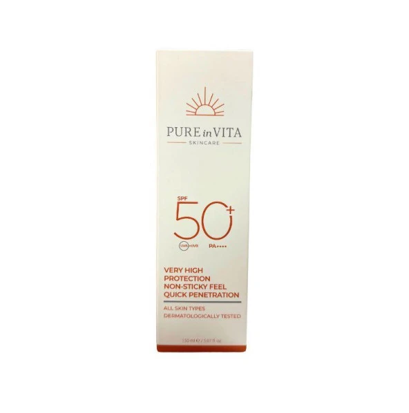 Pure In Vİta Sunscreen Cream SPF50 150 ml
