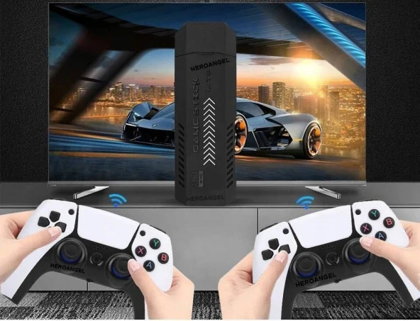 BYOZTEK 2024 4KHD Emuelec Retro Game Stick2000  Atari Pro - Resim 3