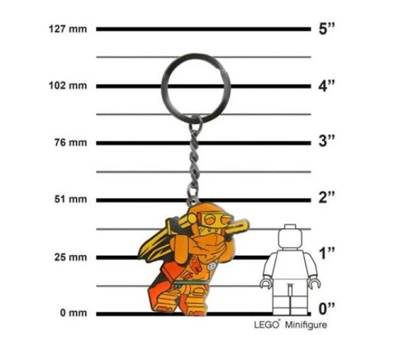 Lego Ninjago Arin Metal Anahtarlık 53336 - Resim 3