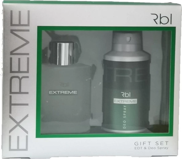 Rebul Extreme Set Parfüm 100 ml + Deodorant Spray 150 ml