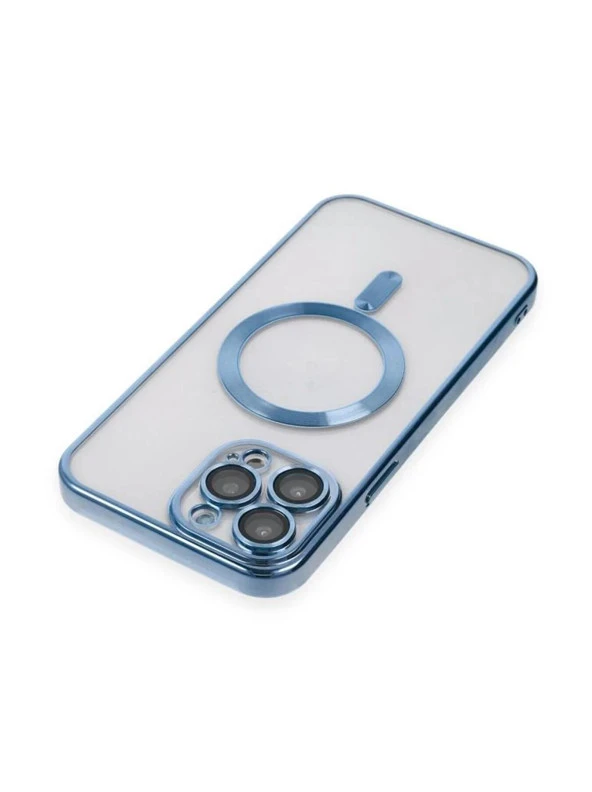 Newface İphone 14 Pro Uyumlu Kamera Korumalı Magsafe Telefon Kılıfı - 4