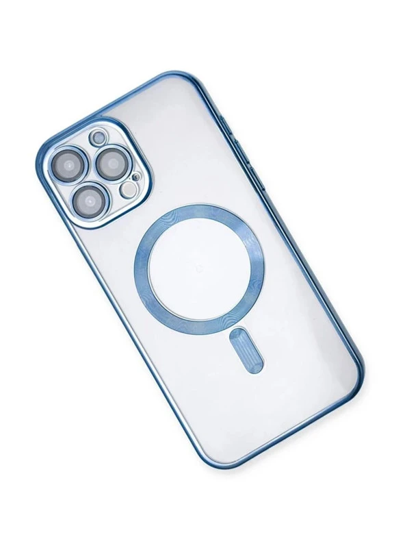 Newface İphone 14 Pro Uyumlu Kamera Korumalı Magsafe Telefon Kılıfı - 3