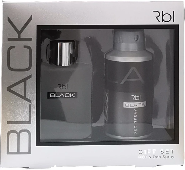 Rebul Black Set Parfüm 100 ml + Deodorant Spray 150 ml