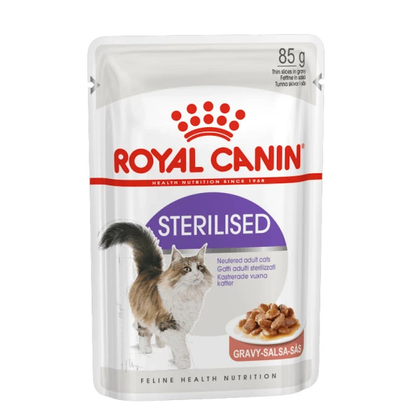 Royal Canin Sterilised Kısır Kedi Pouch Gravy  85 Gr