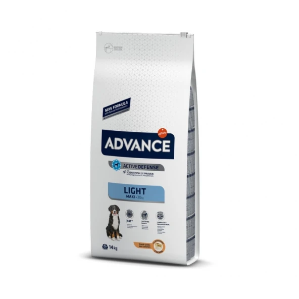 ADVANCE DOG MAXİ LİGHT KÖPEK MAMASI 14 KG