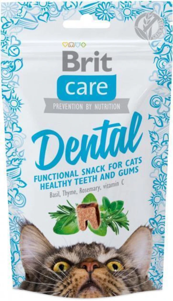 Brit Care Snack Dental Kedi Diş Sağlığı Ödül Maması 50 Gr