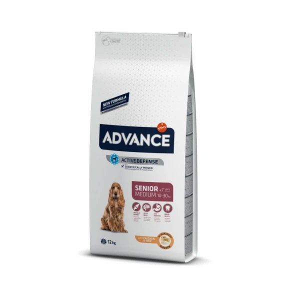 ADVANCE DOG MEDİUM SENİOR KÖPEK MAMASI 12 KG