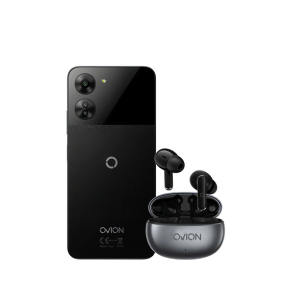 Ovıon V10 Lite 128GB / 4GB RAM Siyah + Viapod 1 B.Kulaklık Hediyeli ( Ovıon Türkiye Garantili ) - 1