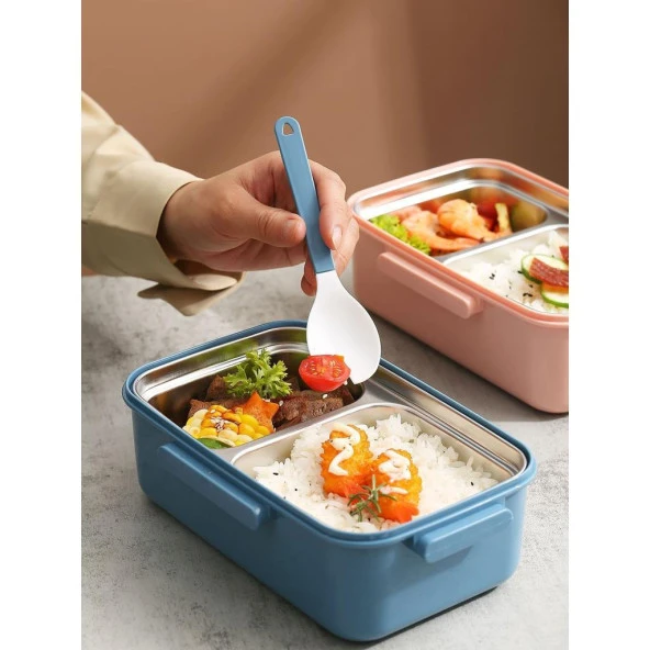 Vagonlife Paslanmaz Çelik Lunch Box Yemek Kabı 900 ml