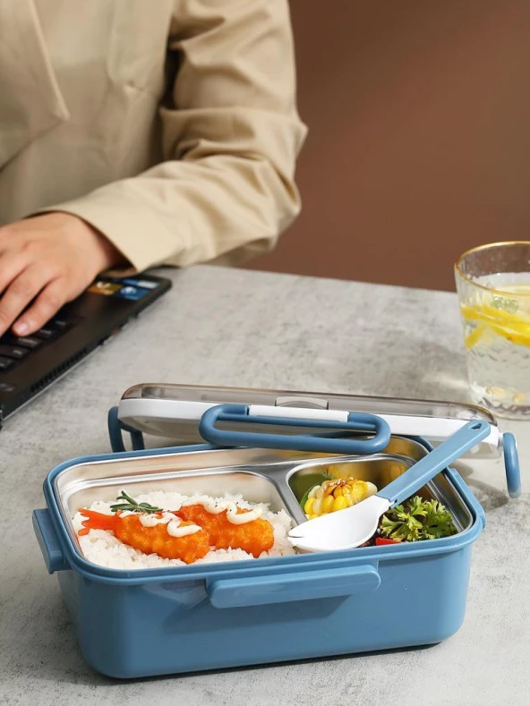 Vagonlife Paslanmaz Çelik Lunch Box Yemek Kabı 900 ml - 2