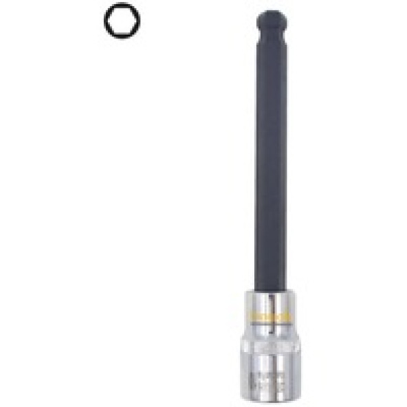 Ceta Form 1/2 10 Mm Ekstra Uzun Tip Topbaşlı Allen Uçlu Lokma C28s-hb10xl