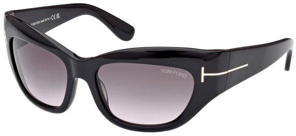 Tom Ford TF1065 01B 55 Kadın Güneş Gözlüğü