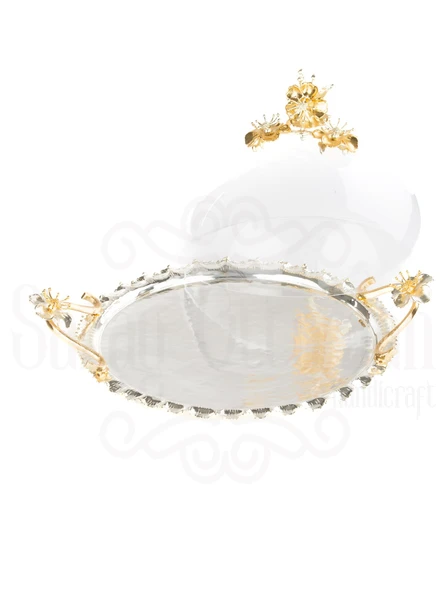 Yuvarlak Kulplu Kek Fanusu Miks - 2