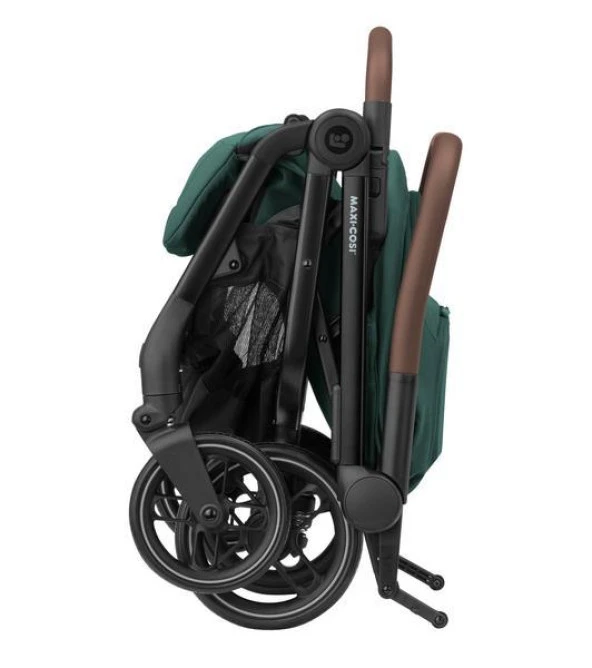 Maxi-Cosi Soho-Cabriofix İ-Size Ana Kucaklı Ultra Kompakt Seyahat Sistem Bebek Arabası Green-Black - 5