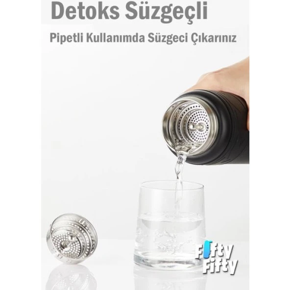 Tkk Çelik Termos 900 Ml T2025 Siyah - 5