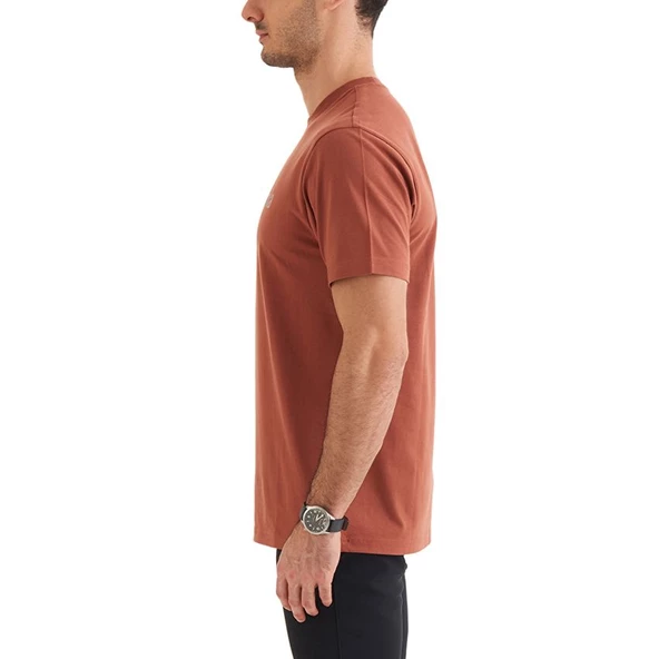 Columbia CSC M Basic Logo Brushed Erkek Kısa Kollu T-Shirt - Resim 3