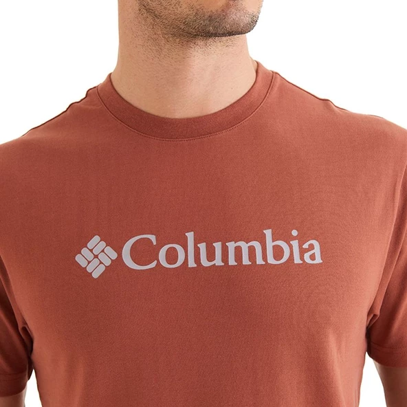 Columbia CSC M Basic Logo Brushed Erkek Kısa Kollu T-Shirt - Resim 4
