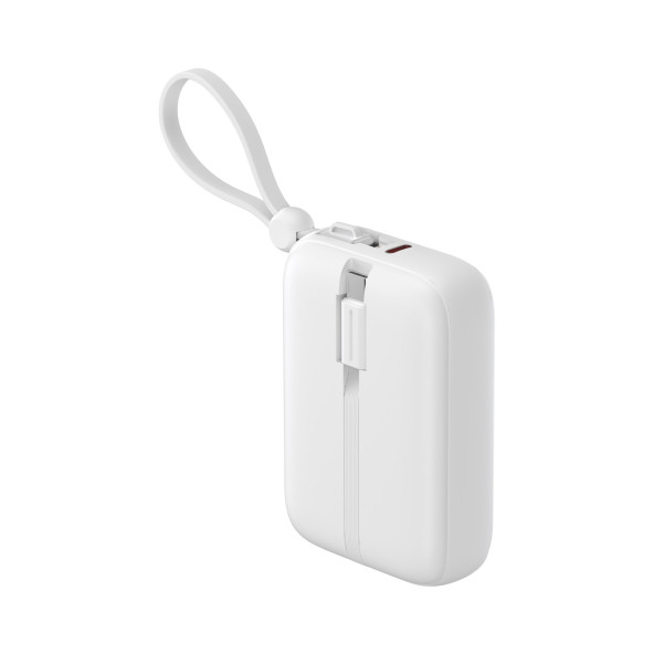 Havit PB5215 Type-C ve Lightning Kablo 10.000 Mah LED Göstegeli Powerbank Beyaz - 3