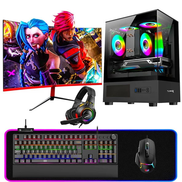 Dragos DRx6837 i5 11400F 32GB Ram 1TB NVMe RTX3050 27 inç 165Hz Curved Oyuncu Masaüstü Bilgisayarı