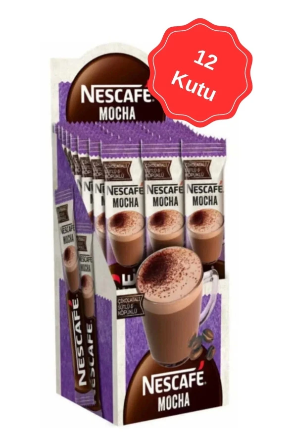 Nescafe Mocha Kahve 17.9G (24lü x 12 Kutu)