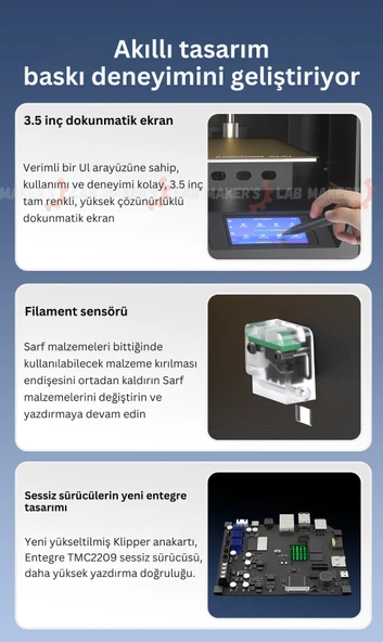 Kingroon KLP1 230 CoreXY 3D Yazıcı - 9