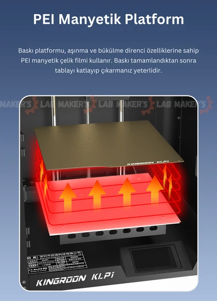 Kingroon KLP1 230 CoreXY 3D Yazıcı - 5