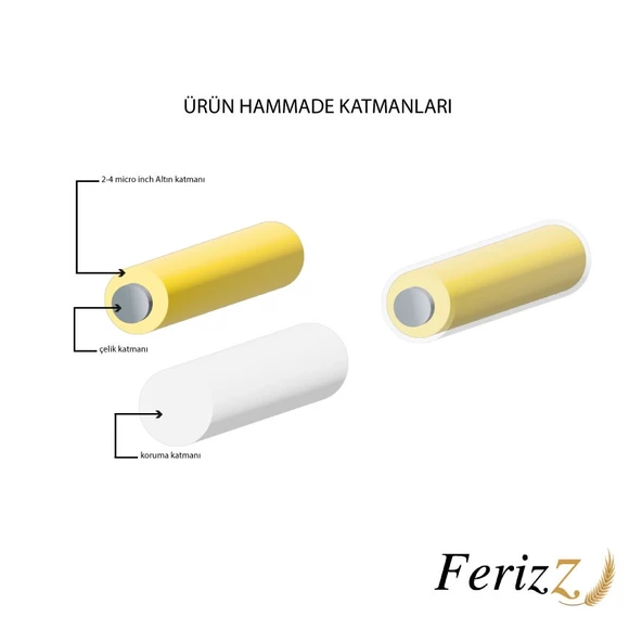 316L Çelik  Zirkon Taşlı Yıldızlı Kadın Bileklik BLK-538 - 7