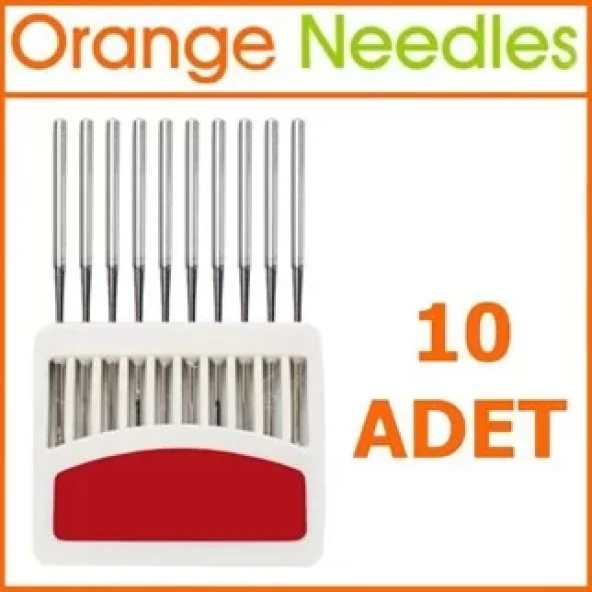 Orange DPx5 Düz Makine İğnesi 12 Numara 10 Adet