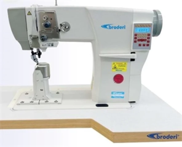 Broderi BD-792 Çift İğne Rodalı Deri Dikiş Makinesi