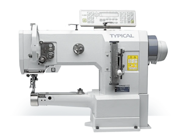Typical TW3-P335B-D2T3 Elektronik İplik Kesicili İnce Baş Büyük Mekik Çanta Dikiş Makinası