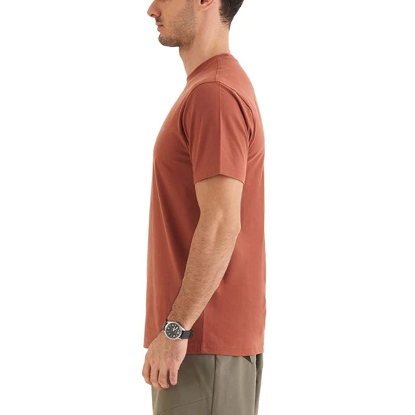 Columbia CSC M Basıc SM Logo Brushed SS Tee Erkek Tişört Siyah CS0282-229 - 3