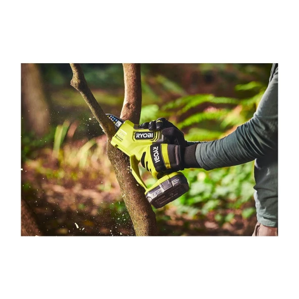 Ryobı One+Akülü Kömürsüz Budama Testeresi RY18PSX10A-120 5133005434 - 2