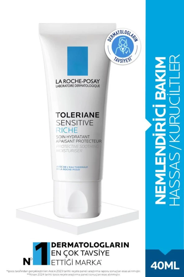 La Roche Posay Toleriane Sensitive Riche 40 ML-SKT:10/2025