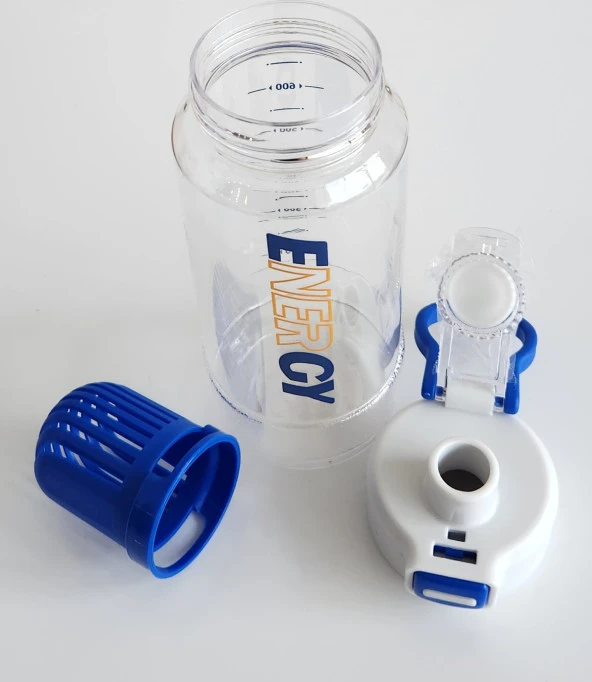 Vagonlife VGN2030 750ml Pipetsiz Tritan Matara (Cyan) - Resim 4