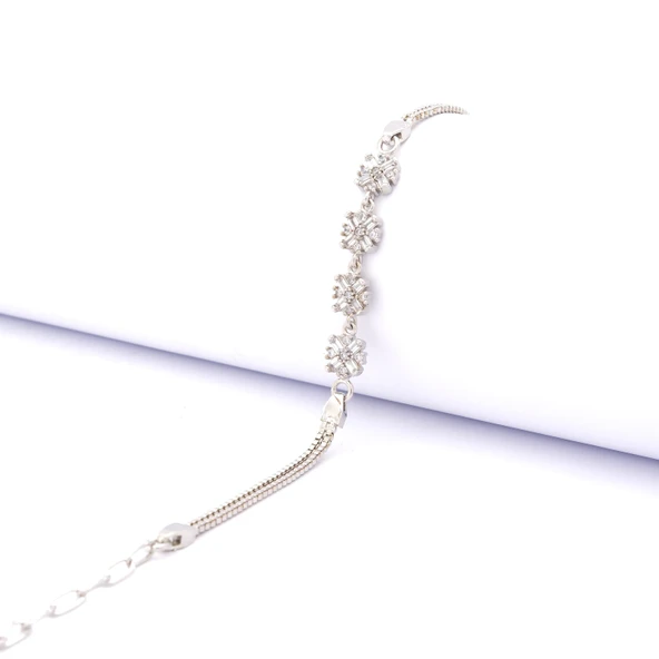 316L Çelik Zirkon Taşlı  Kadın Bileklik BLK-795 ürün görseli