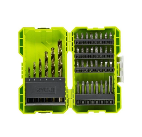 Ryobı 38 Parça Vidalama Ve Delme Uç Seti RAK38SDD 5132003303