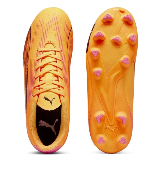 Puma Ultra Play Fg/Ag Jr Çocuk Turuncu Futbol Krampon 10777503 - 4