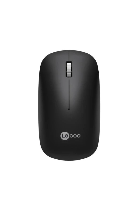 Lenovo Lecoo WS214 Kablosuz 1200DPI 3 Tuşlu Optik Mouse Siyah