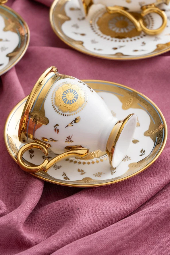 Acar Zaira 6 Kişilik Kahve Fincanı Takımı - 90 Ml - 2