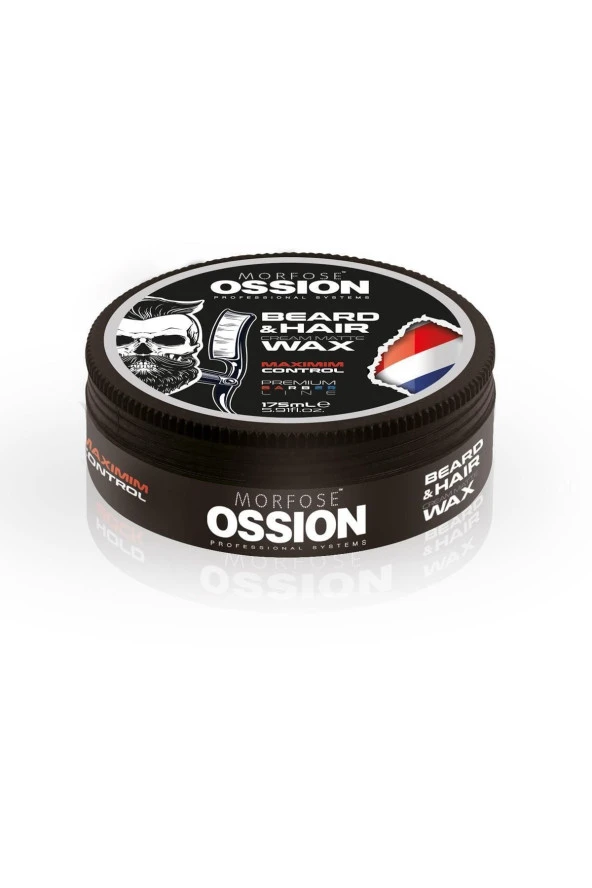 Morfose Ossion Premium Barber Line Krem Mat Saç Ve Sakal Wax 175 Ml