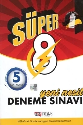 Nitelik Yayınları LGS Süper 8. Sınıf 5'li Deneme