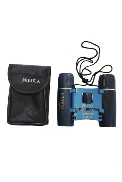 Nikula Binoculars 30x60 Dürbün Mavi