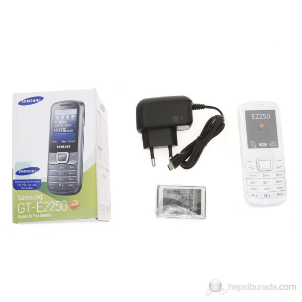 SAMSUNG GT-E2250 Tuşlu Cep Telefonu Kameralı Yüksek Sesli - 4